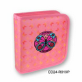 Pink 3D Lenticular CD Wallet / Case - 24 CD's ( Butterfly)